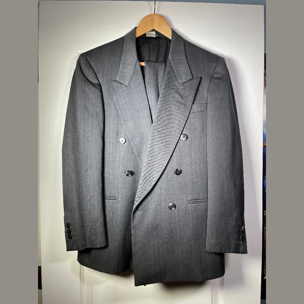 Vintage Pierre Cardin Double Breasted Suit